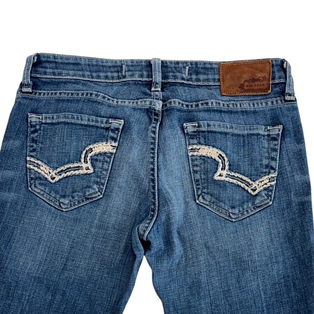 Big Star Rikki Low Rise Bootcut Jeans 30x25.5 Y2K Stretch